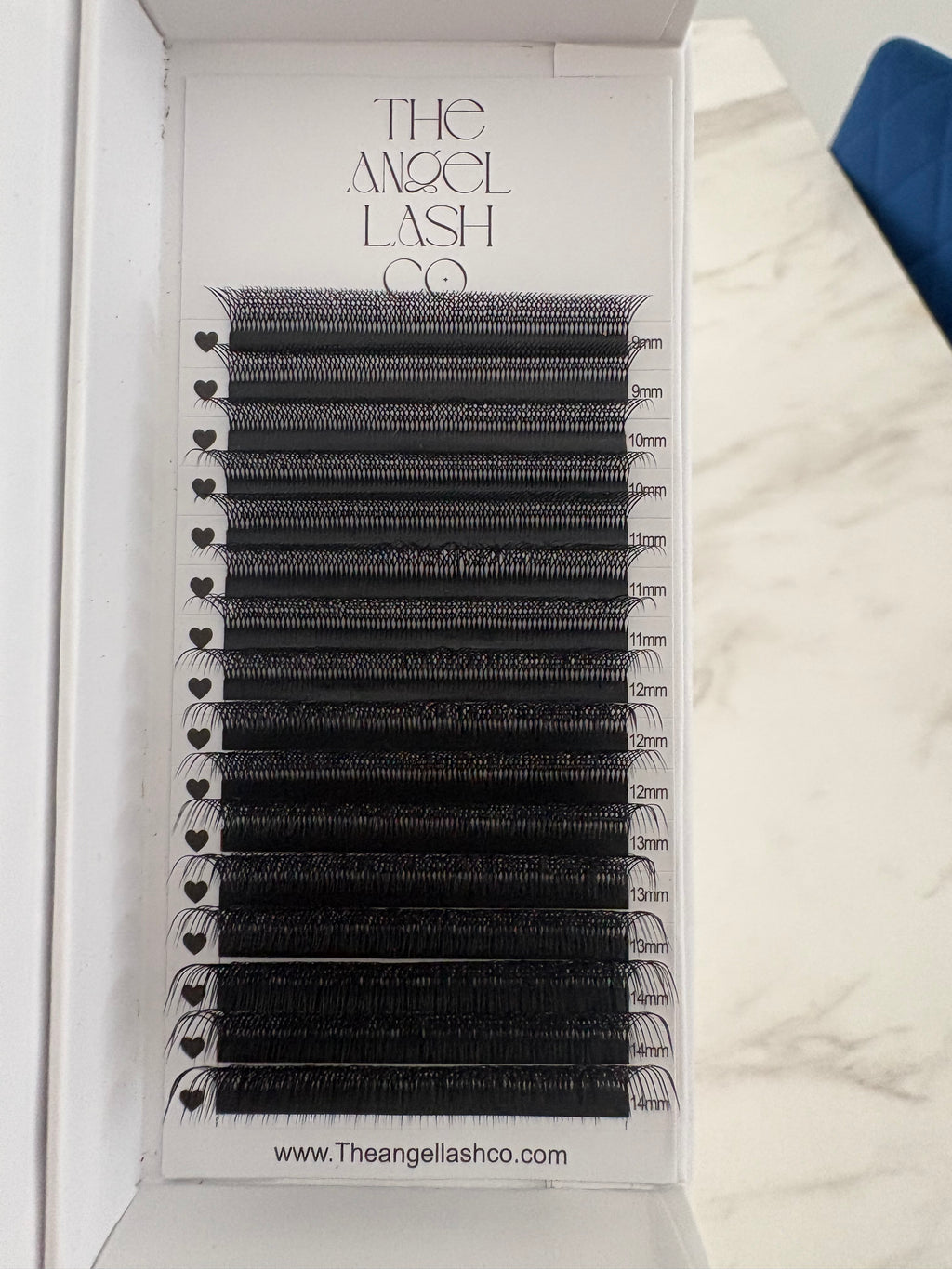 W Lashes Mixed Length Trays